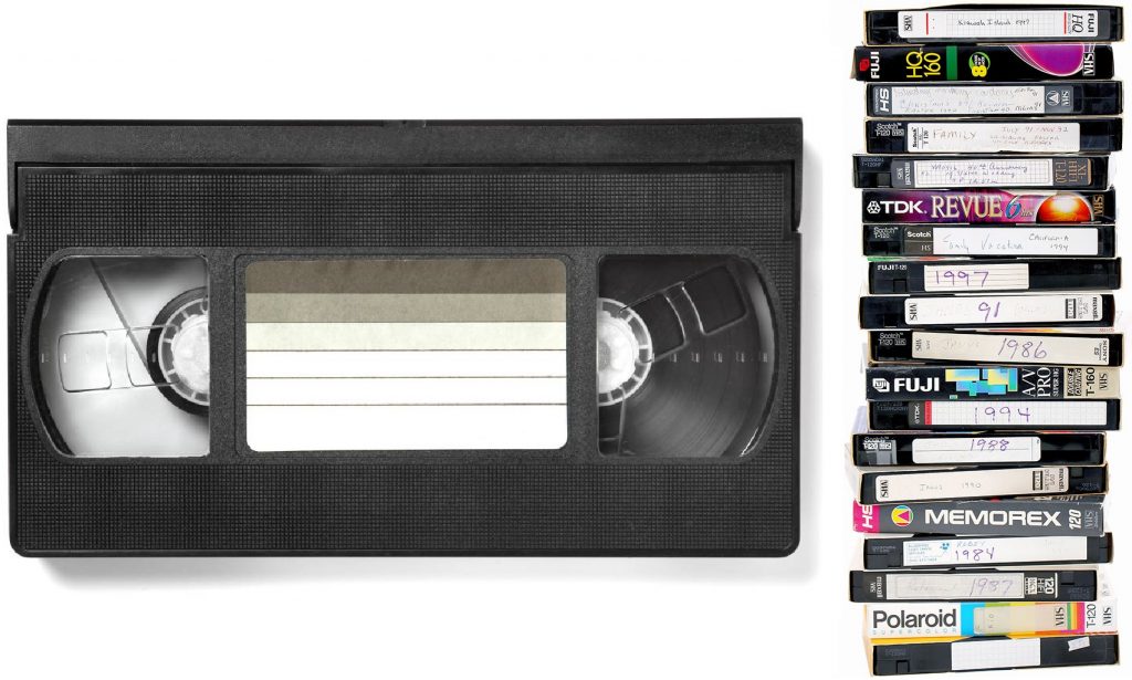 VHS Tapes - VCR Tape - Information on Video to Digital Conversion