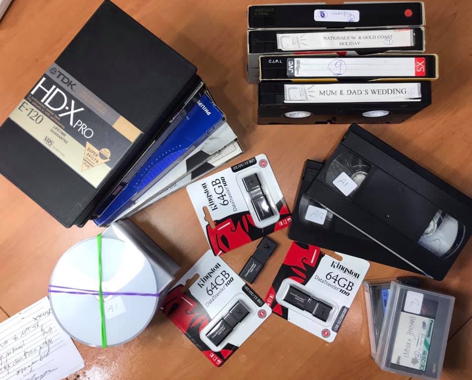 VHS to DVD - Video Tapes to USB Transfer